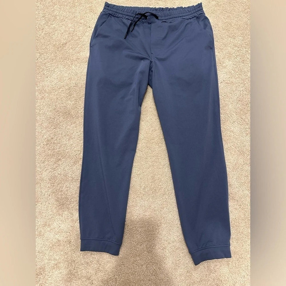 UNTUCKit Chester blue sweatpants joggers size large - Picture 1 of 3